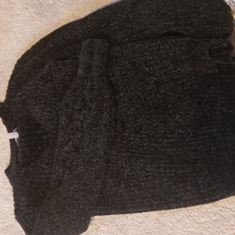 No boundaries long sleeve black crop top medium